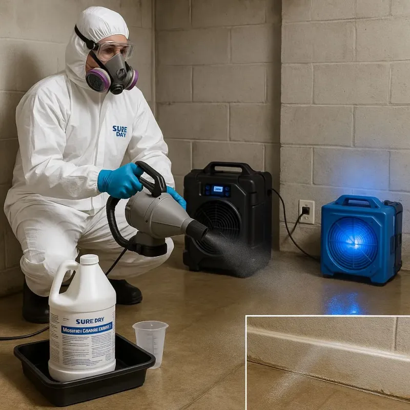Sanitization and Odor Removal process in Southaven, MS