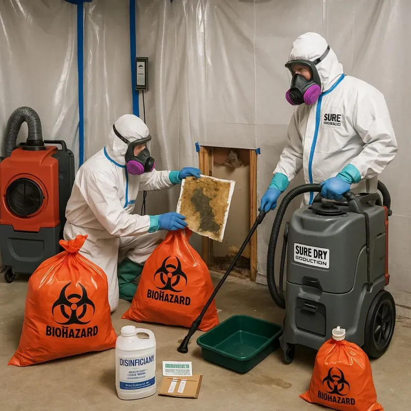 Contaminated Water Handling Protocols process in Southaven, MS