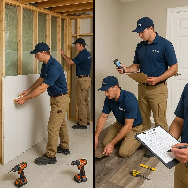 Repairs and Reconstruction process in Southaven, MS